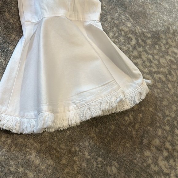 NICHOLAS WHITE OFF THE SHOULDER COTTON TOP SIZE 6 - Picture 11 of 11